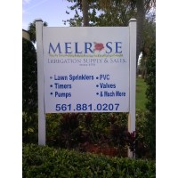 Melrose Irrigation Supply logo, Melrose Irrigation Supply contact details