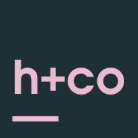 h+co—studio logo, h+co—studio contact details