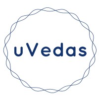 uVedas logo, uVedas contact details