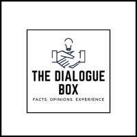 The Dialogue Box logo, The Dialogue Box contact details