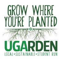 The UGArden logo, The UGArden contact details