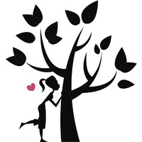 The Tree Kisser logo, The Tree Kisser contact details