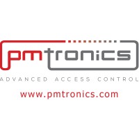 PMTronics logo, PMTronics contact details