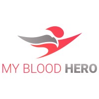 MyBloodHero logo, MyBloodHero contact details