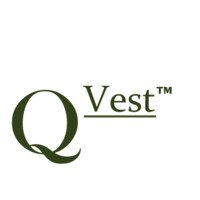 QVest logo, QVest contact details