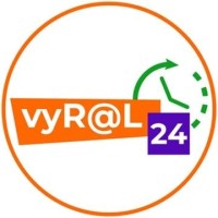 vyRAL24 logo, vyRAL24 contact details