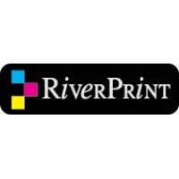 RiverPrint logo, RiverPrint contact details