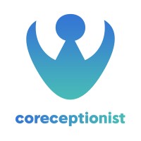 CoReceptionist logo, CoReceptionist contact details