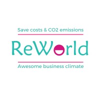 ReWorld logo, ReWorld contact details