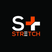 STRETCH+ logo, STRETCH+ contact details