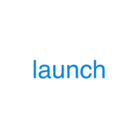 launch logo, launch contact details