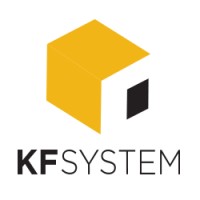 KF System logo, KF System contact details