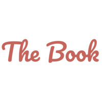 The Book logo, The Book contact details