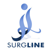 SurgLine logo, SurgLine contact details