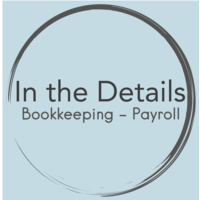 In the Details Bookkeeping logo, In the Details Bookkeeping contact details