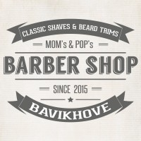 Mom's & Pop's Barbershop logo, Mom's & Pop's Barbershop contact details