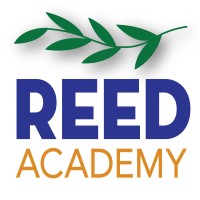 REED Academy logo, REED Academy contact details