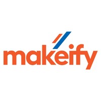 makeify logo, makeify contact details