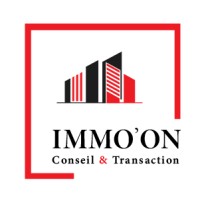 IMMO'ON logo, IMMO'ON contact details