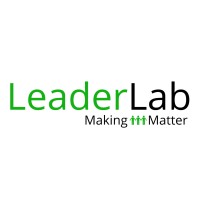 LeaderLab logo, LeaderLab contact details