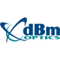 dBm Optics logo, dBm Optics contact details