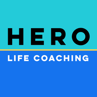 HERO Life Coaching logo, HERO Life Coaching contact details