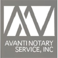 Avanti Notary Service, Inc. logo, Avanti Notary Service, Inc. contact details