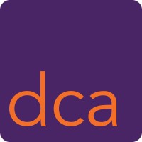 DCA PR logo, DCA PR contact details