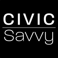 CivicSavvy logo, CivicSavvy contact details