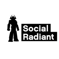 Social Radiant logo, Social Radiant contact details