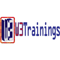 W3Trainings logo, W3Trainings contact details