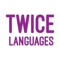 Twice Languages logo, Twice Languages contact details