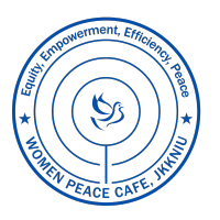 Women Peace Cafe, JKKNIU logo, Women Peace Cafe, JKKNIU contact details