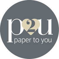 P2U - Paper to You logo, P2U - Paper to You contact details