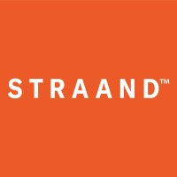 STRAAND logo, STRAAND contact details