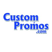 CustomPromos.com logo, CustomPromos.com contact details