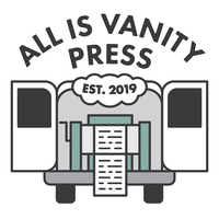 All Is Vanity Press logo, All Is Vanity Press contact details