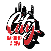 City Barbers and Spa™ logo, City Barbers and Spa™ contact details