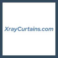 XrayCurtains.com logo, XrayCurtains.com contact details