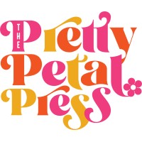 The Pretty Petal Press logo, The Pretty Petal Press contact details