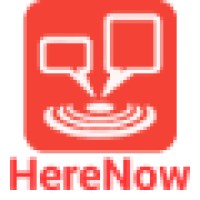 HereNow logo, HereNow contact details