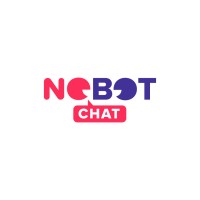 NoBotChat logo, NoBotChat contact details