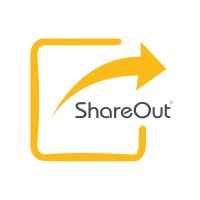 ShareOut logo, ShareOut contact details