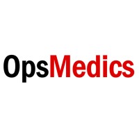 OpsMedics logo, OpsMedics contact details