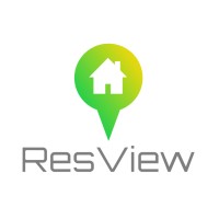 ResView logo, ResView contact details