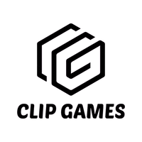 ClipGames logo, ClipGames contact details