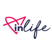 InLife logo, InLife contact details