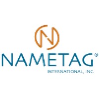 Nametag® International logo, Nametag® International contact details