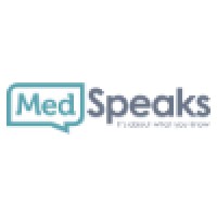 MedSpeaks.com logo, MedSpeaks.com contact details