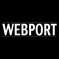 WebPort logo, WebPort contact details